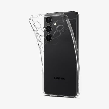 Galaxy S24 Kılıf, Spigen Liquid Crystal 4 Tarafı Tam Koruma