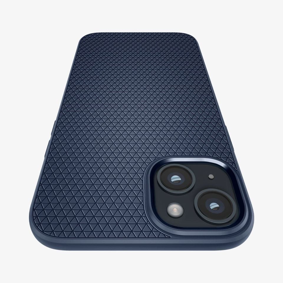 iPhone 14 Plus Kılıf, Spigen Liquid Air Navy Blue
