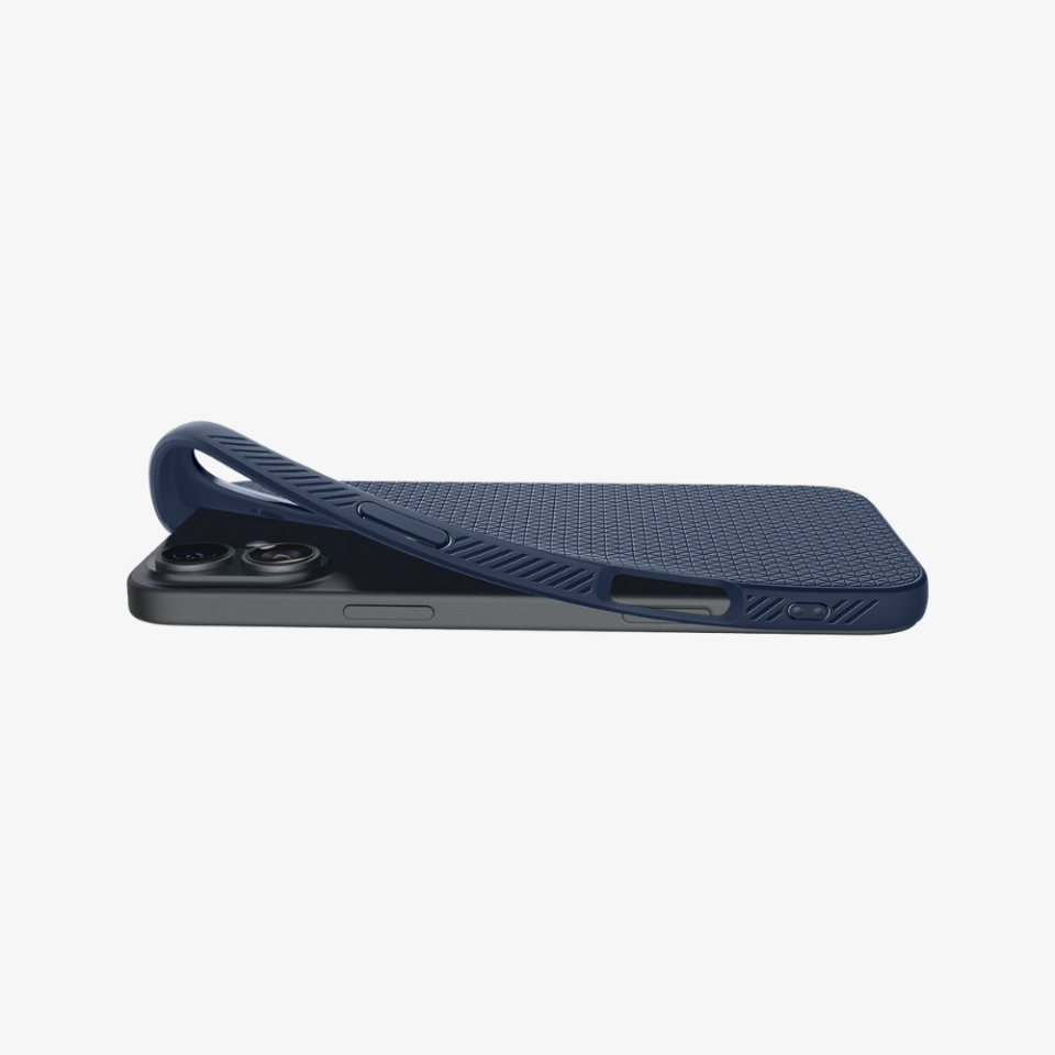 Spigen iPhone 16 Kılıf Liquid Air Navy Blue