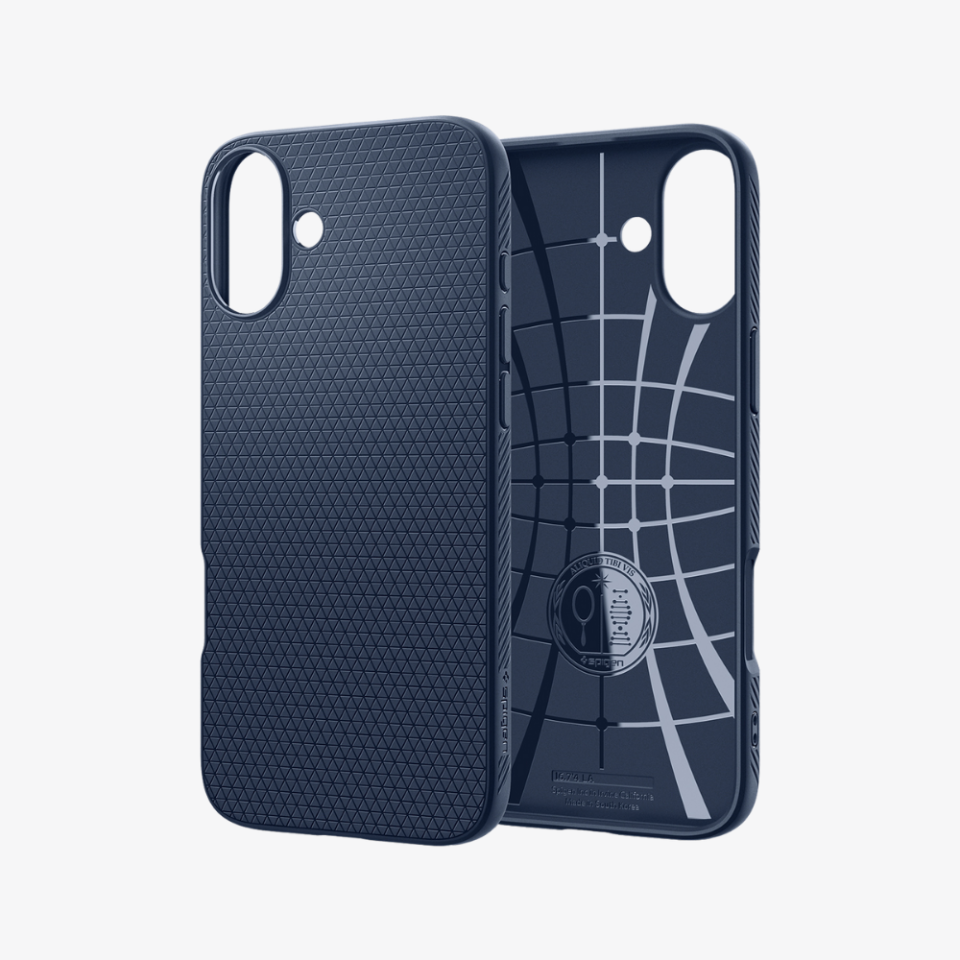 Spigen iPhone 16 Kılıf Liquid Air Navy Blue