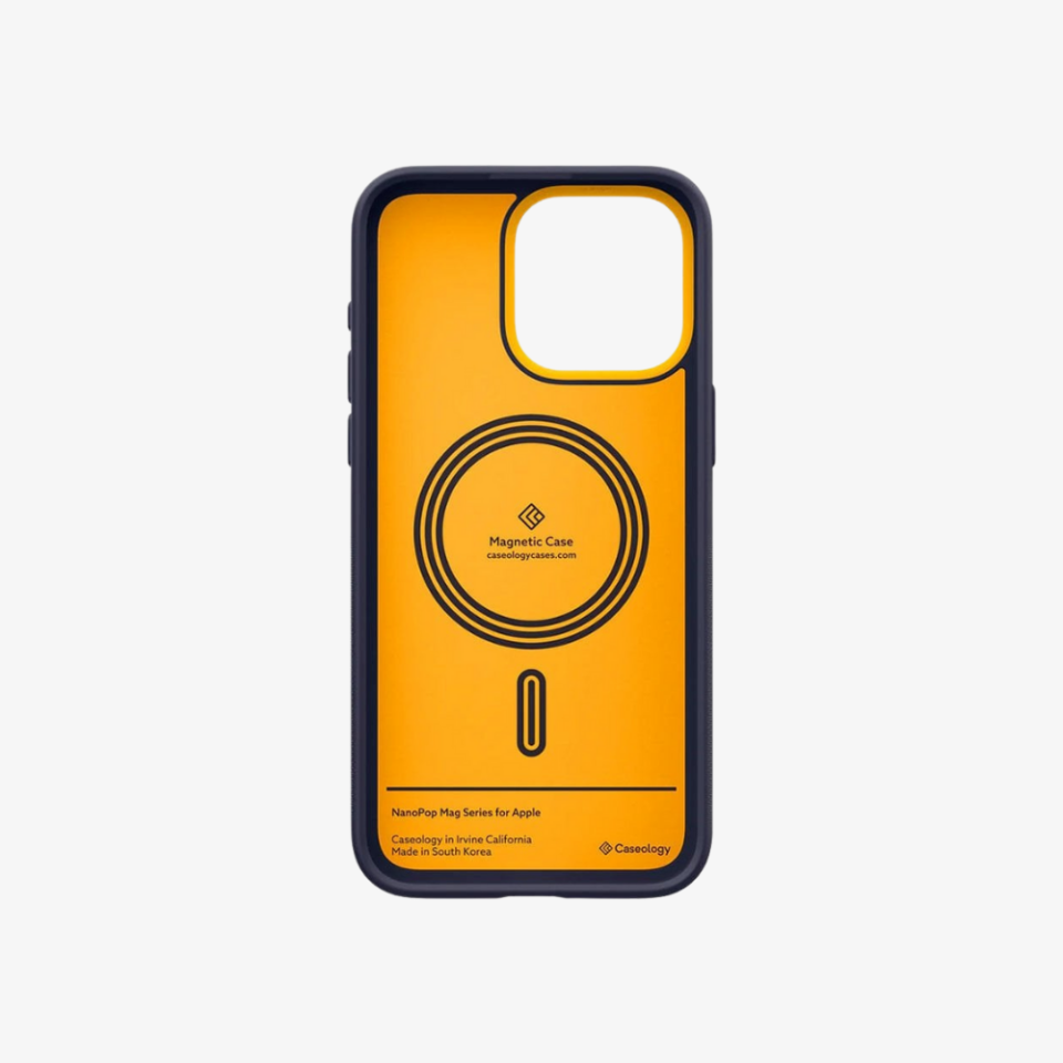 iPhone 15 Pro Kılıf, Caseology Nano Pop Mag (MagSafe Uyumlu) Blueberry Navy