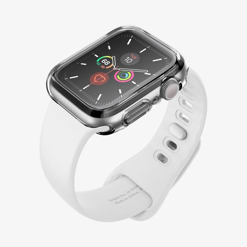 Spigen Apple Watch 44mm (Seri SE2/6/SE/5/4) Kılıf Ultra Hybrid Crystal Clear