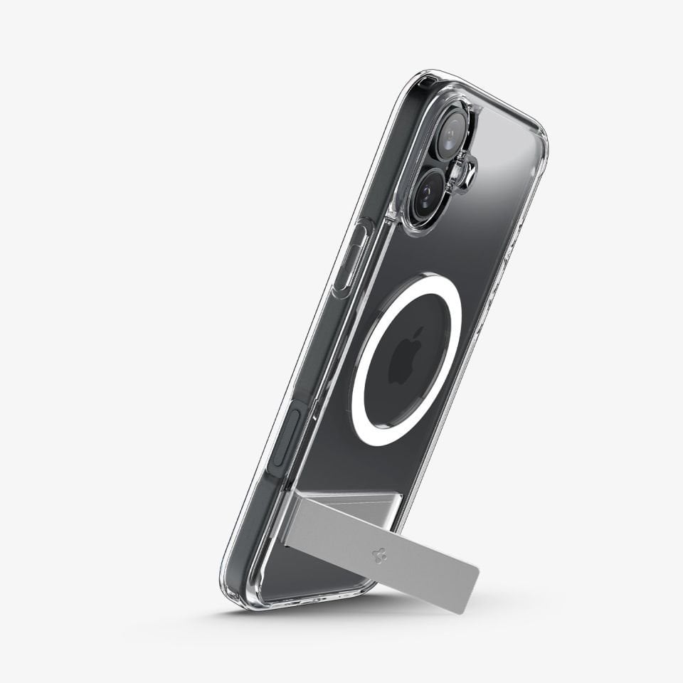 Spigen iPhone 16 Kılıf Slim Armor Essential S MagFit MagSafe Özellikli Crystal Clear