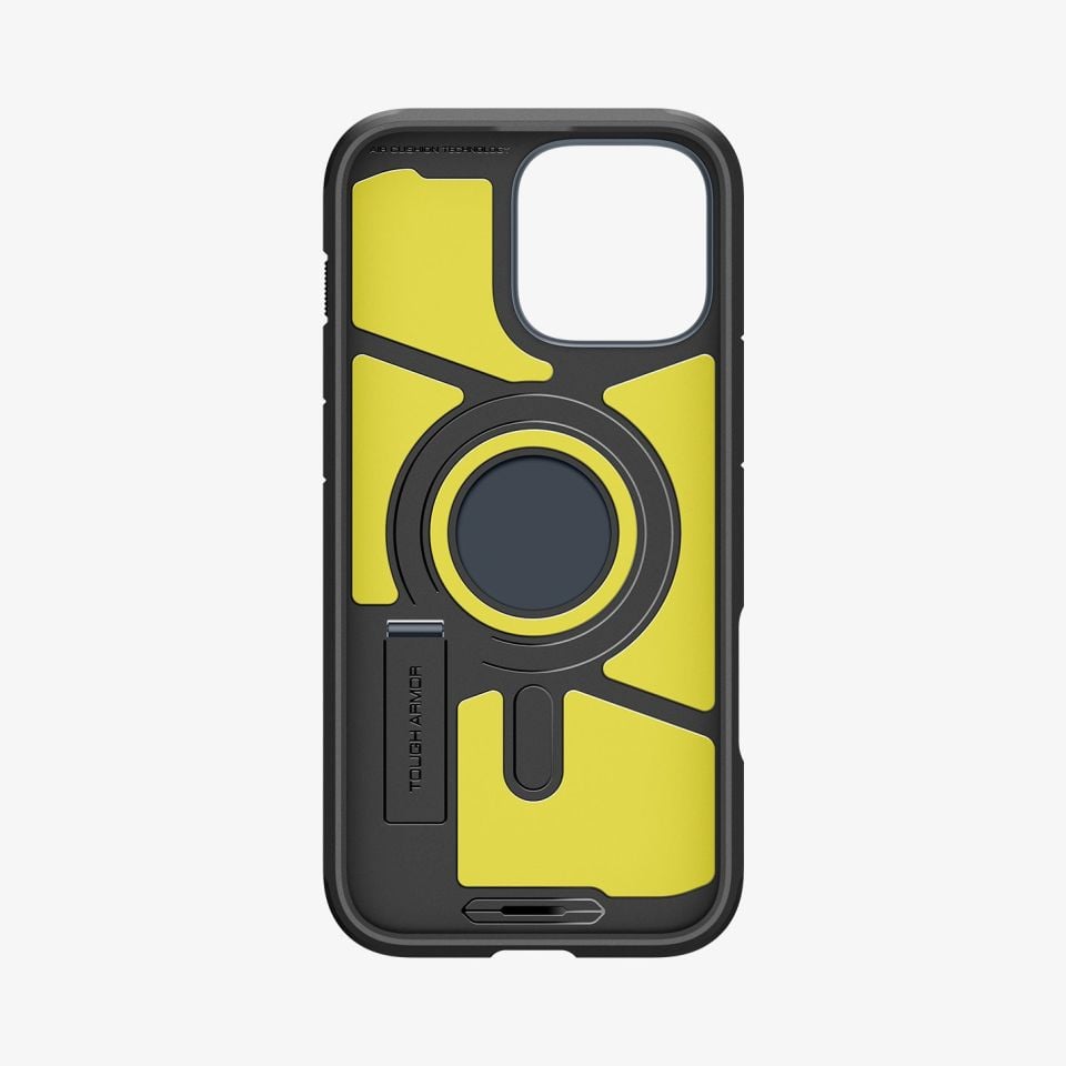 Spigen iPhone 16 Pro Max Kılıf Tough Armor AI T (Kamera Buton Korumalı) MagFit MagSafe Özellikli Metal Slate