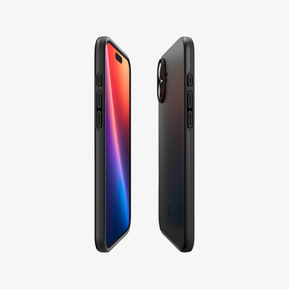 Spigen iPhone 16 Kılıf Thin Fit MagFit MagSafe Özellikli Black