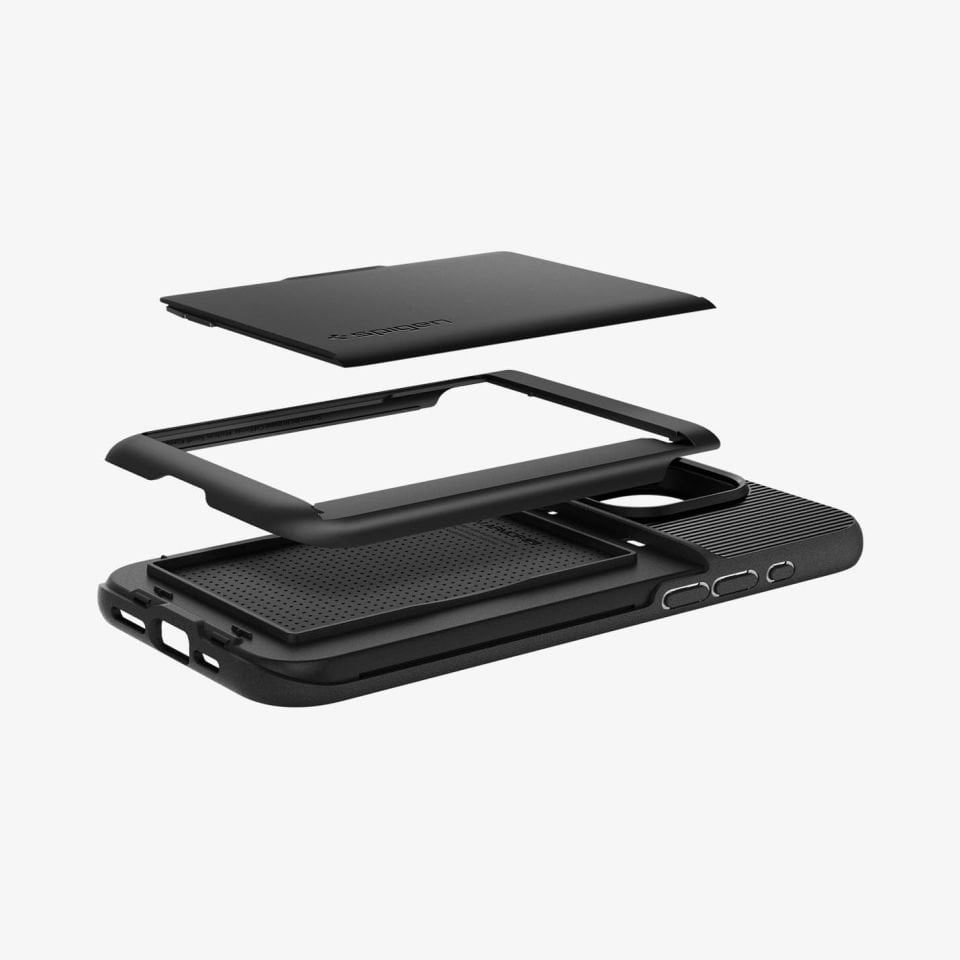 iPhone 15 Pro Kılıf, Spigen Slim Armor CS Black