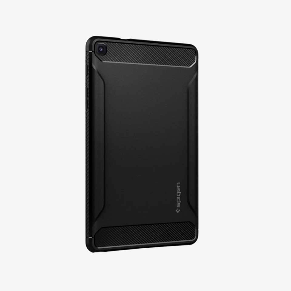 Galaxy Tab A 8.0 (2019) With S Pen - SM-P200/P205 models only, Spigen Rugged Armor Black