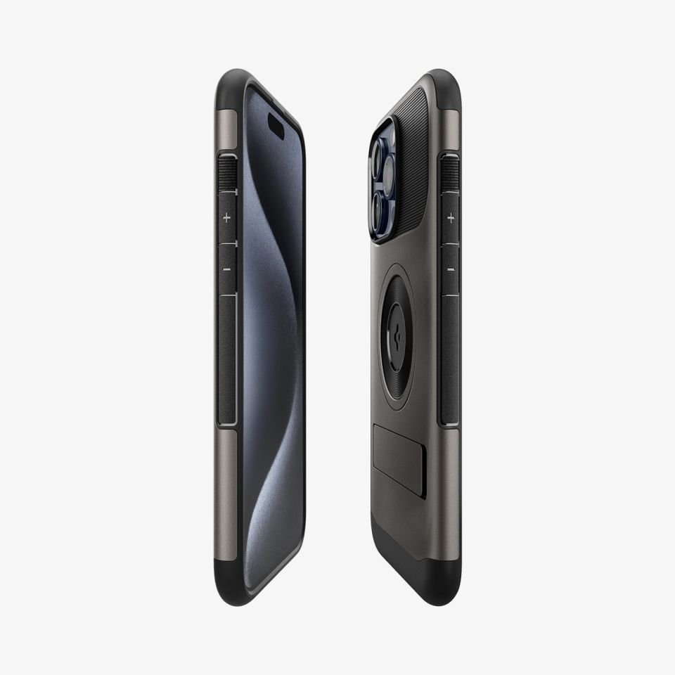 iPhone 15 Pro Kılıf, Spigen Slim Armor Magfit (Magsafe Uyumlu)
