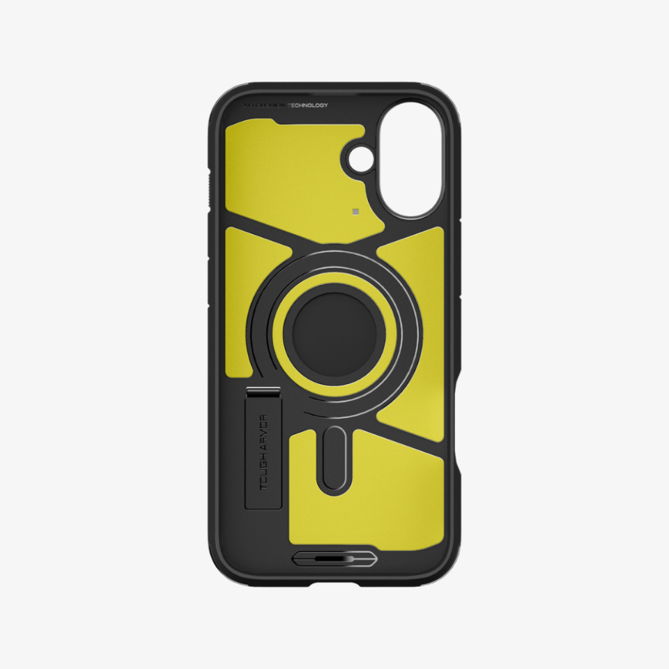 Spigen iPhone 16 Kılıf Tough Armor AI MagFit MagSafe Özellikli Black