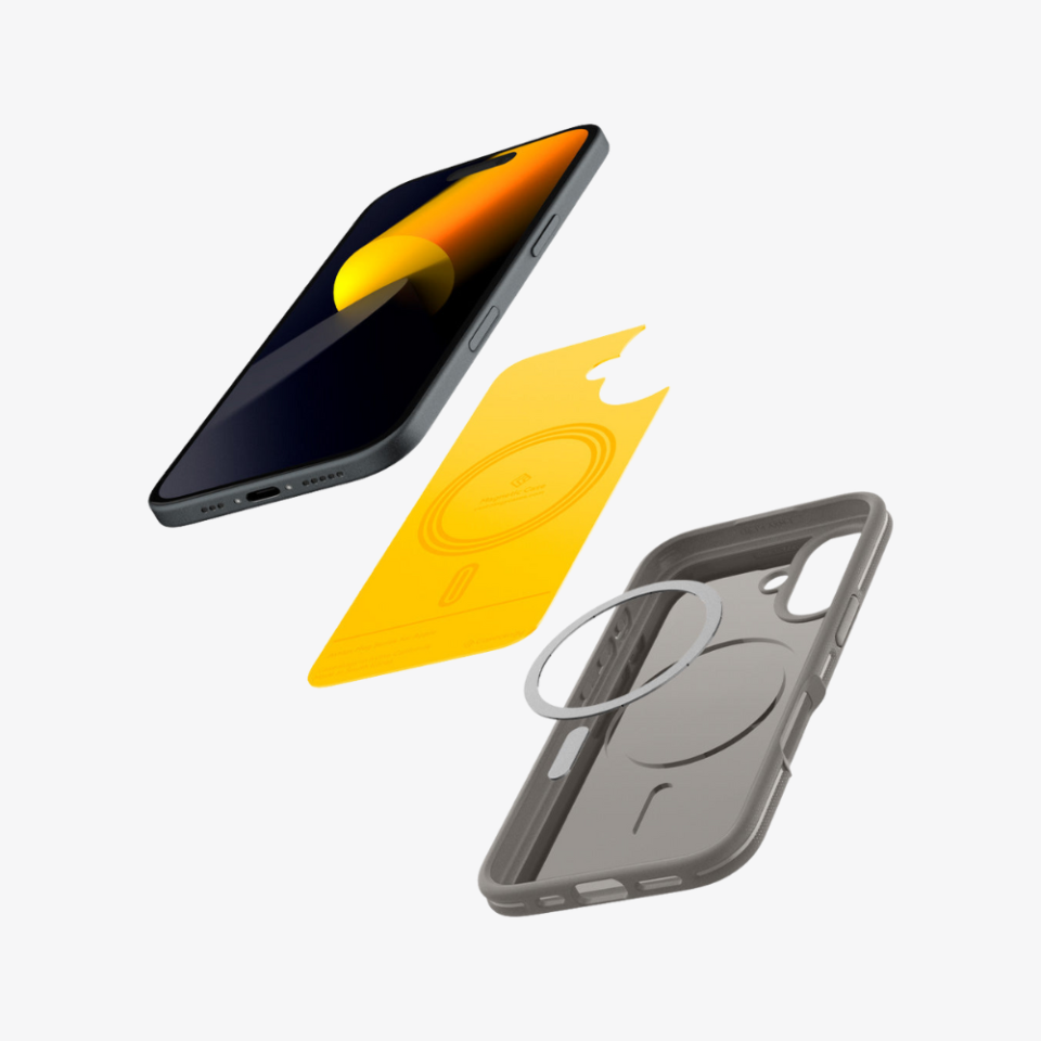 Spigen Caseology iPhone 16 Kılıf Athlex Mag MagSafe Özellikli Active Gray